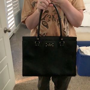Kate Spade large black bag
